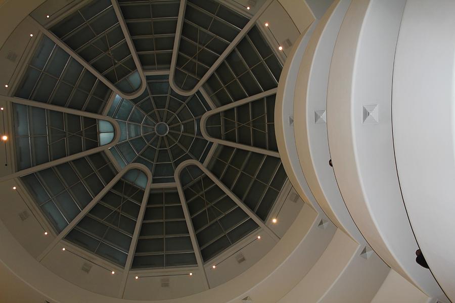 Inside The Guggenheim  Photograph by David Grant