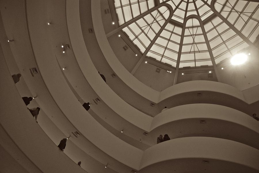 Inside The Guggenheim Photograph by Eric Tressler