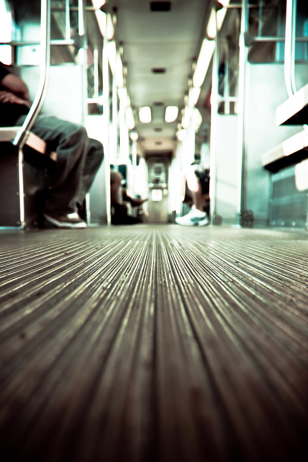 Inside the L at a Low Angle Photograph by Anthony Doudt