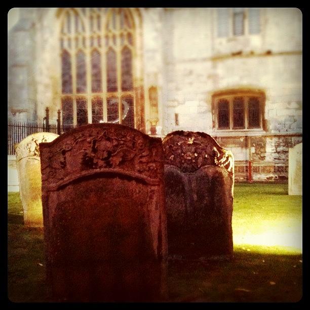 Gravestone Photograph - #instadaily #iphoneography #instagram by Just Berns