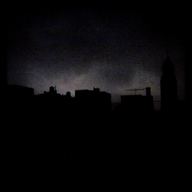 Manhattan Photograph - #instadarkness Pics From #thestorm by Abdiel Munoz