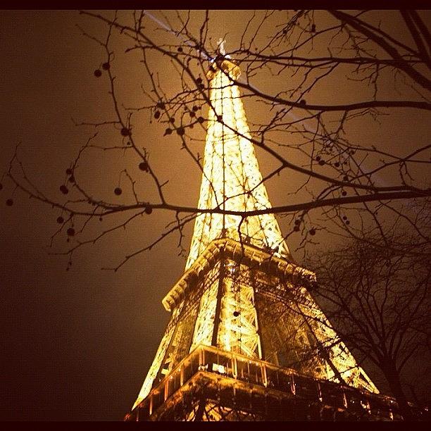Eiffel Tower Photograph - Instagram Photo by Cadjag Gala