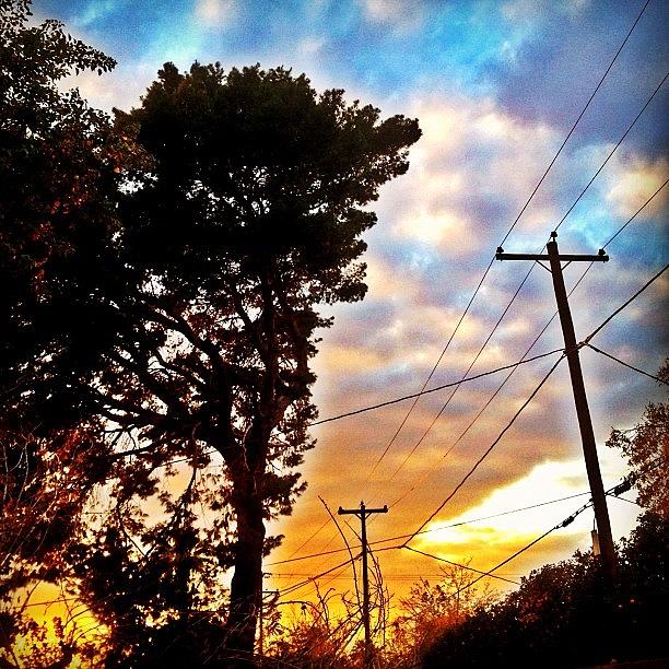 Phoenix Photograph - #instagramaz #sunset #sun #clouds by CactusPete AZ