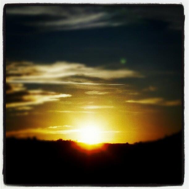 Sunset Photograph - #instagramnature #instamood #instagood by Sikena Khadija