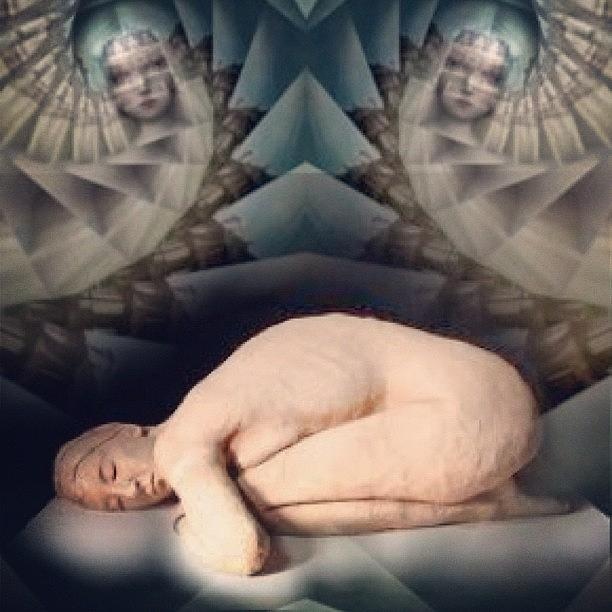 Horror Photograph - #insta_magical #horror #symmetry#sleep by Antonella Marani