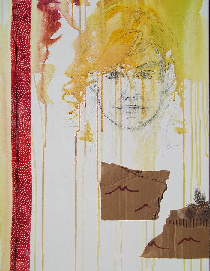 Intensely Sarah Painting by Amanda Prairiewind Hess - Fine Art America