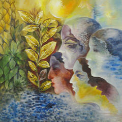 Interdependence I Painting by Rajesh V Sheth - Pixels