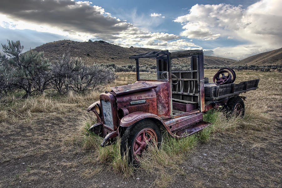 International Truck - Bannack Montana Ghost Town Photograph by Daniel ...