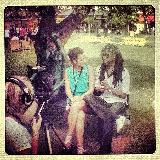 Ibiza Photograph - Interviewing Nile Rodgers At The Ims by Pete Madigan