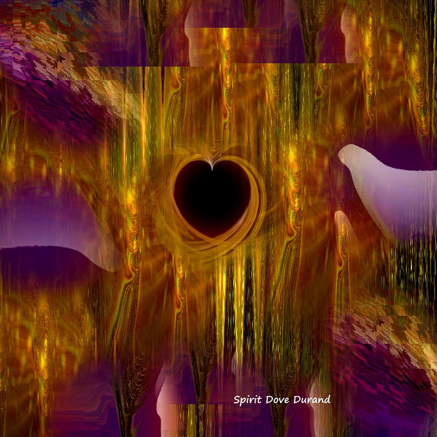 Into My Heart Digital Art by Spirit Dove Durand