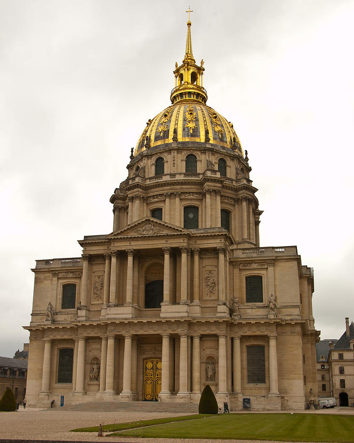 Invalides Paris France Photograph by Jon Berghoff