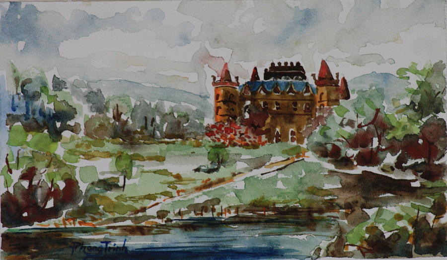 Architecture Painting - Inveraray by Phong Trinh