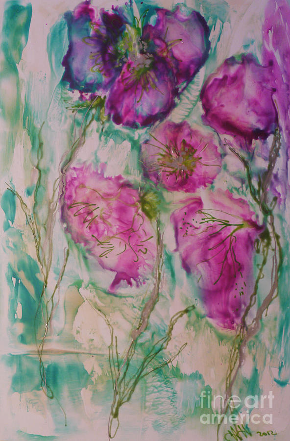Invitation to Spring  Painting by Heather Hennick