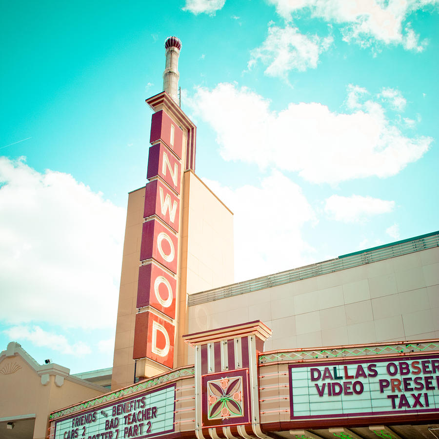Dallas Photograph - Inwood Theater by David Waldo