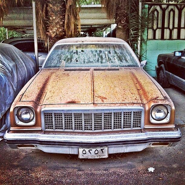 Car Photograph - #iphone #popular #old #car #kuwait by Jassim Mohammad