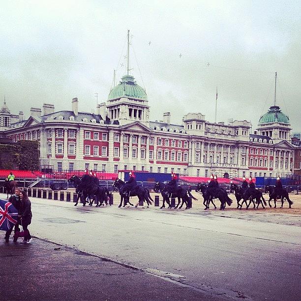 Horse Photograph - #iphone4 #iphoneography #london by Maeve O Connell