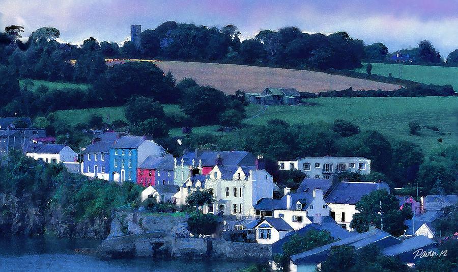 Ireland Series - Sea Village I Digital Art by Jim Pavelle