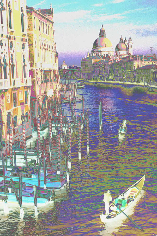 Iridescent Venice Photograph by Tom Wurl