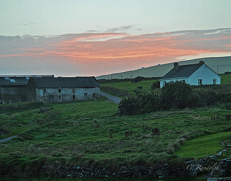 Irish Country Sunset Photograph by Cheri Randolph