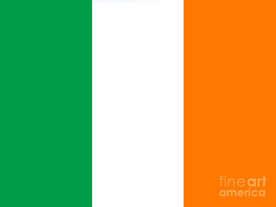 Irish Digital Art - Irish flag by Steev Stamford