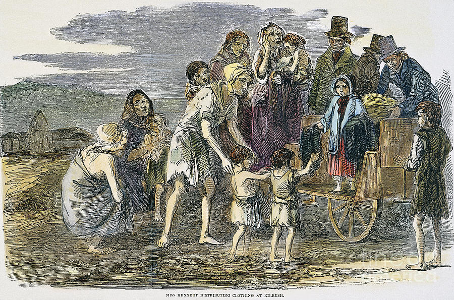 irish famine painting