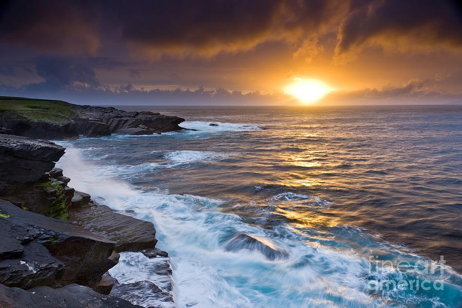 Irish Sunset Photograph by Maciej Markiewicz