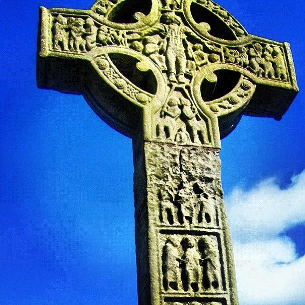 Irl 07 Monasterboice, Co. Louth Photograph by Julia Patterson