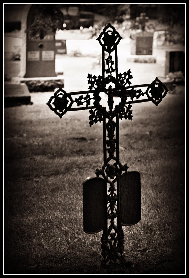 Iron Cross Photograph by Lora Mercado