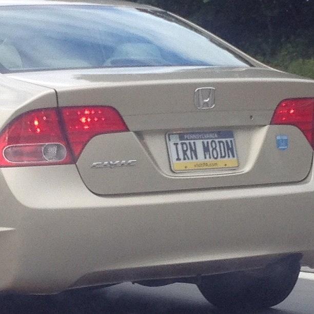 Pa Photograph - #ironmaiden #vanityplate #licenseplate by T C