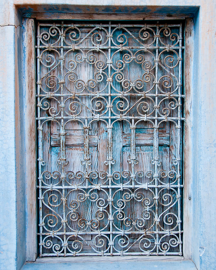 Ironwork Window Of Morocco Photograph by Beth Riser