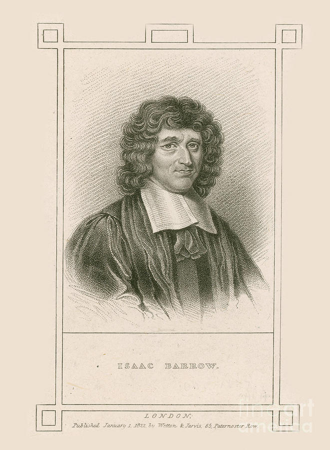 Isaac Barrow, English Mathematician Photograph by Science Source