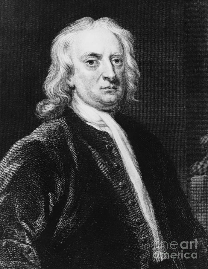 Isaac Newton, English Polymath Photograph by Omikron