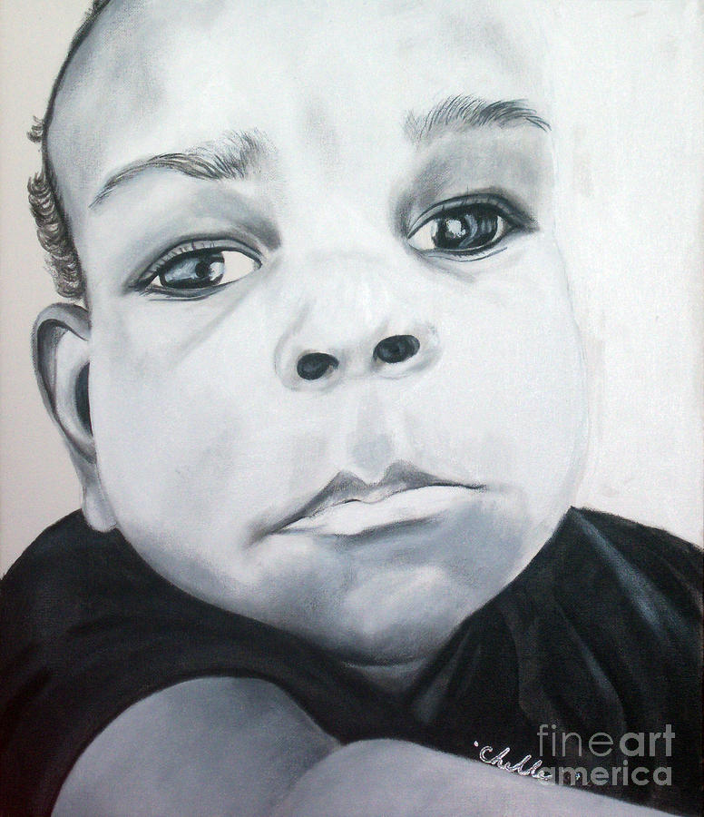Isaiah Painting by Michelle Brantley