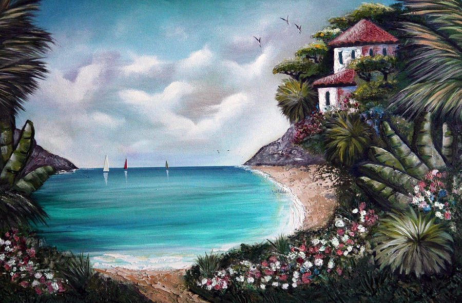 Island Cove Painting - Island Cove by Ann Iuen