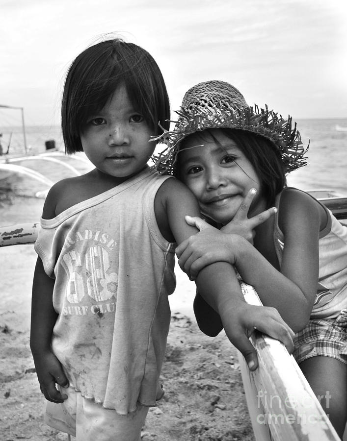 Island Kids Photograph by Yhun Suarez