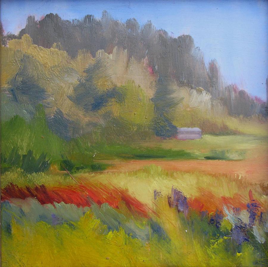 Island Meadow Painting by Joan Brady - Fine Art America