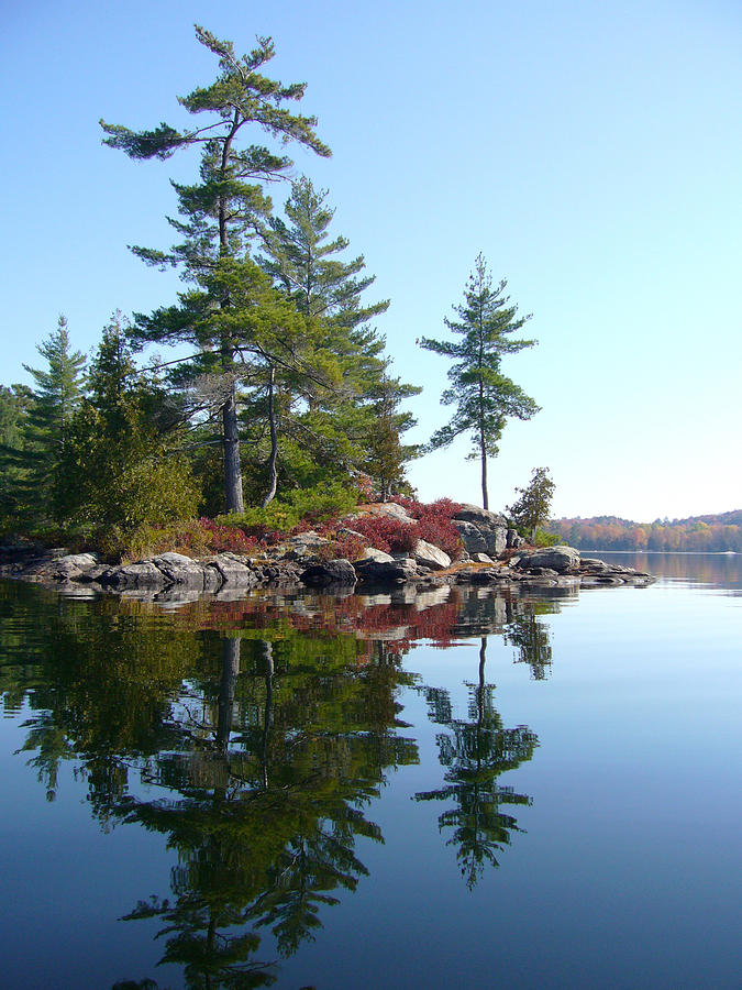 Isle - Natural Reflection Photograph by Shirley Radebach - Fine Art America