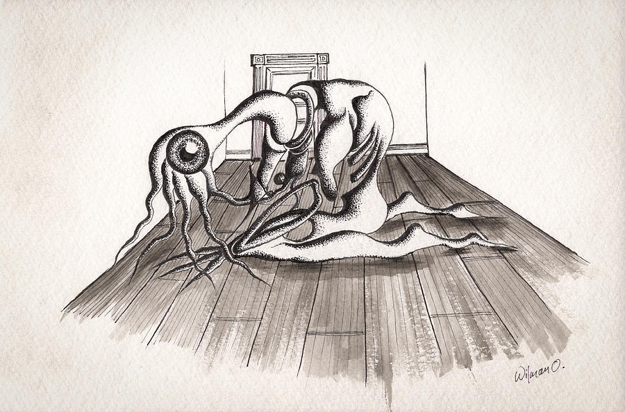 Isolation Drawing by Wilman Orellana