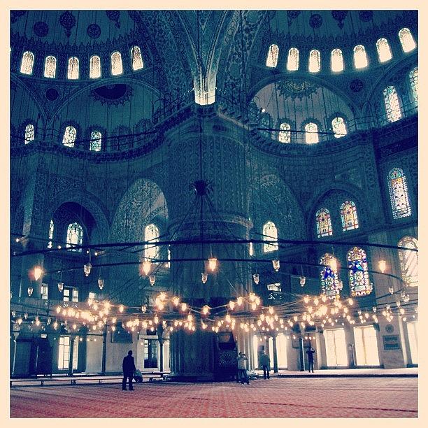 Turkey Photograph - Istanbul - Blue Mosque by Aroti Meloni