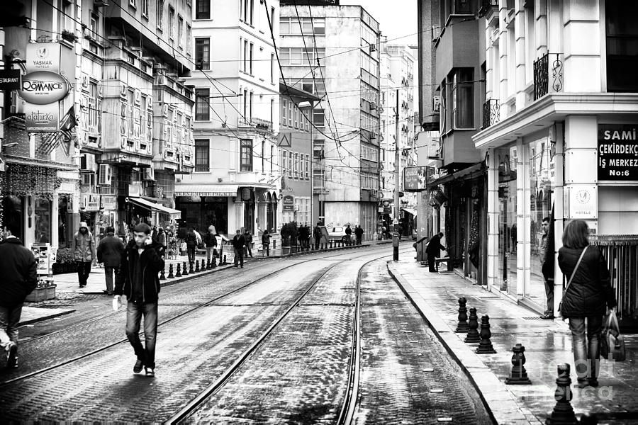 Architecture Photograph - Istanbul Street Daze by John Rizzuto