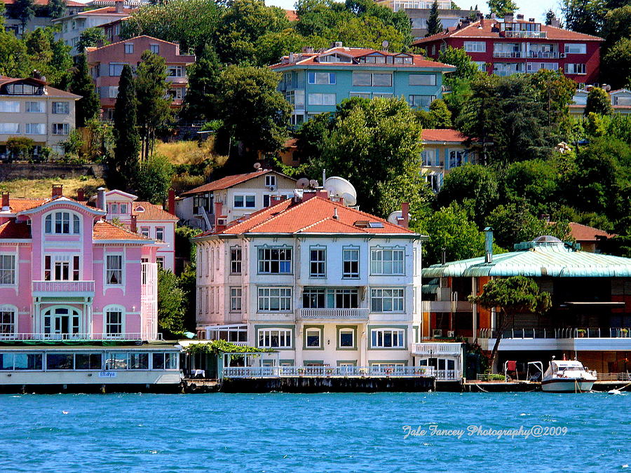 Istanbul Villas Photograph by Jale Fancey