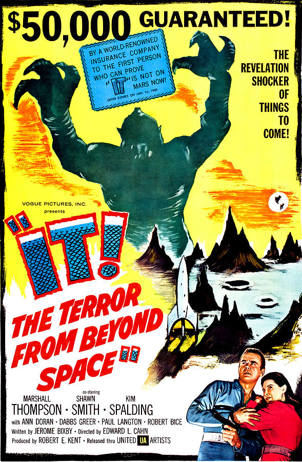 Movie Photograph - It The Terror From Beyond Space, Ray by Everett