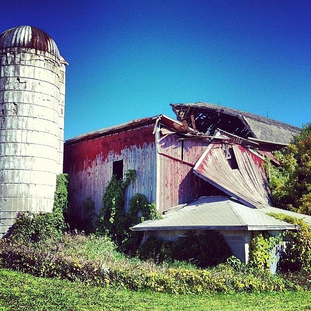 Barn Photograph - It Was A Great Day To Be Alive In by Kristene Jackson