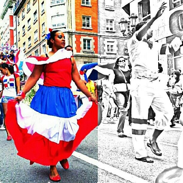 It Was The Day Of America In Asturias Photograph by Paloma Teran