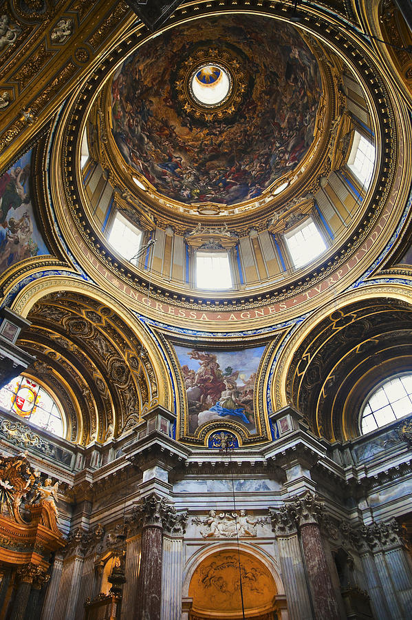 Italian Baroque Church Photograph by Gonzalo Azumendi