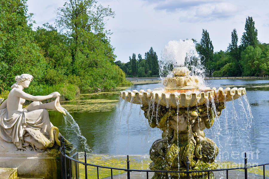 Italian fountain London Photograph by Andrew  Michael