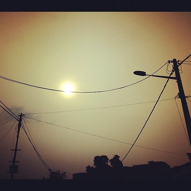 Sunset Photograph - Its A Hazy Day.. Gimme Back The Blue by Beatrice Looi
