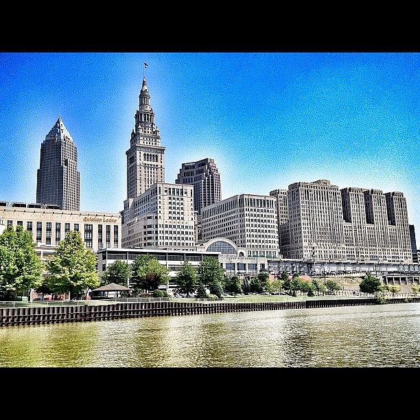 Cleveland Photograph - Its Another Beautiful Day In by David Serafin