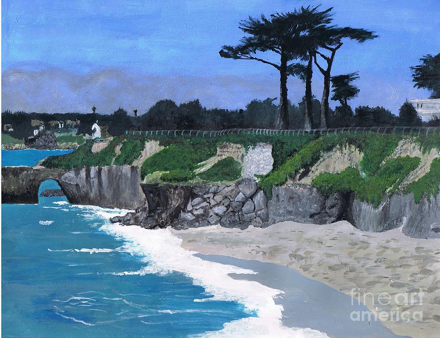 Its Beach Santa Cruz CA Painting by Teri Naomi Pixels