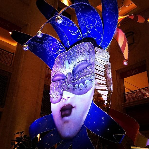 Its Carnivale Season At The Palazzo Photograph by Kay Anderson